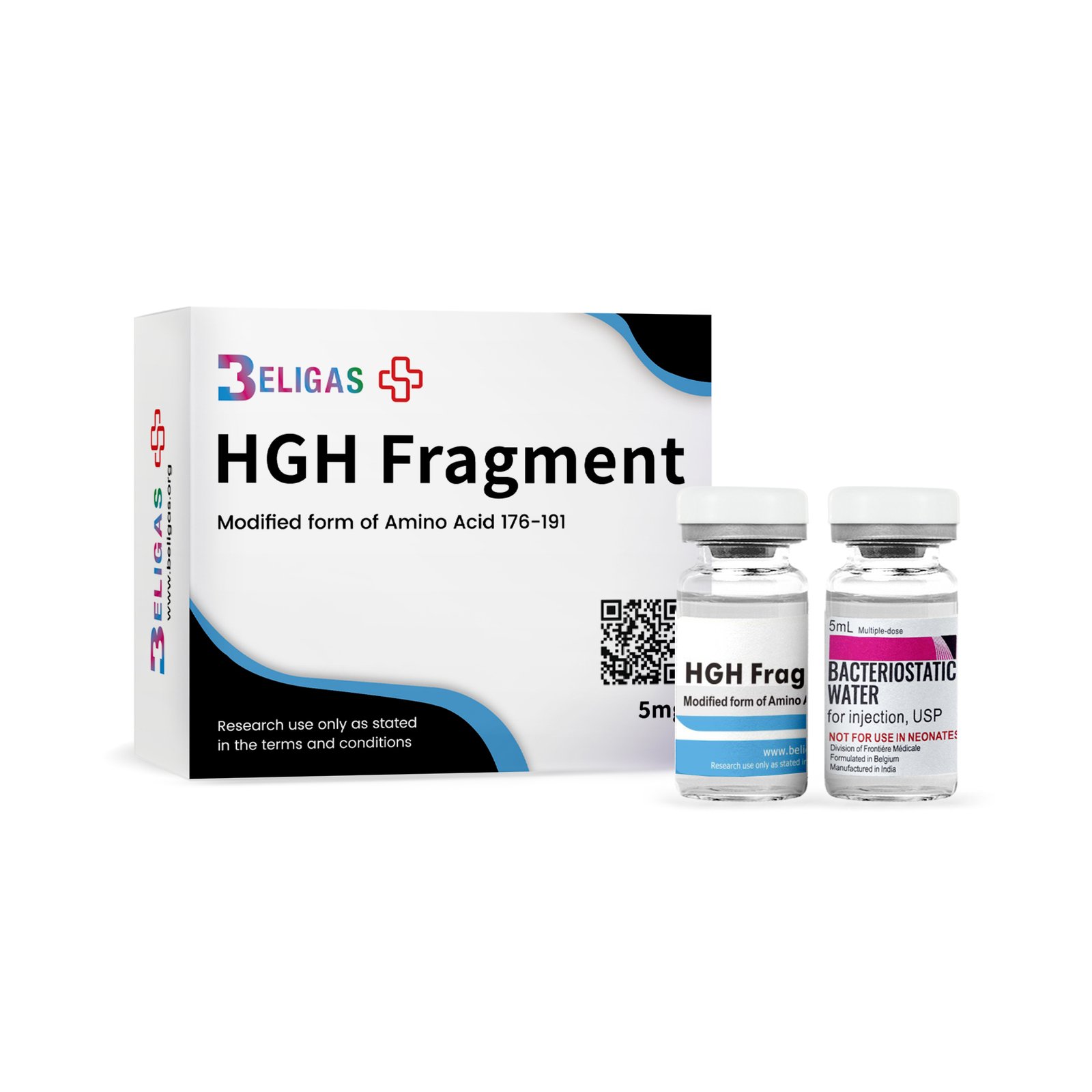 HGH Fragment<p class="fgs">Modified form of Amino Acid (176-191) 2mg/5mg/10mg</p> - Image 2
