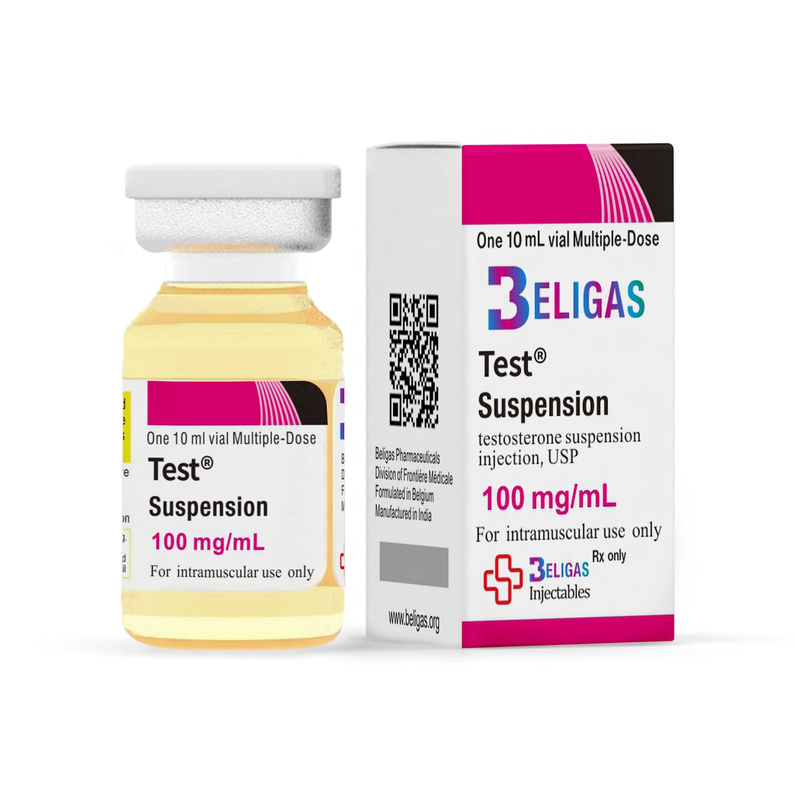 Test® – Suspension<p class="fgs">Testosterone Suspension 100mg</p>